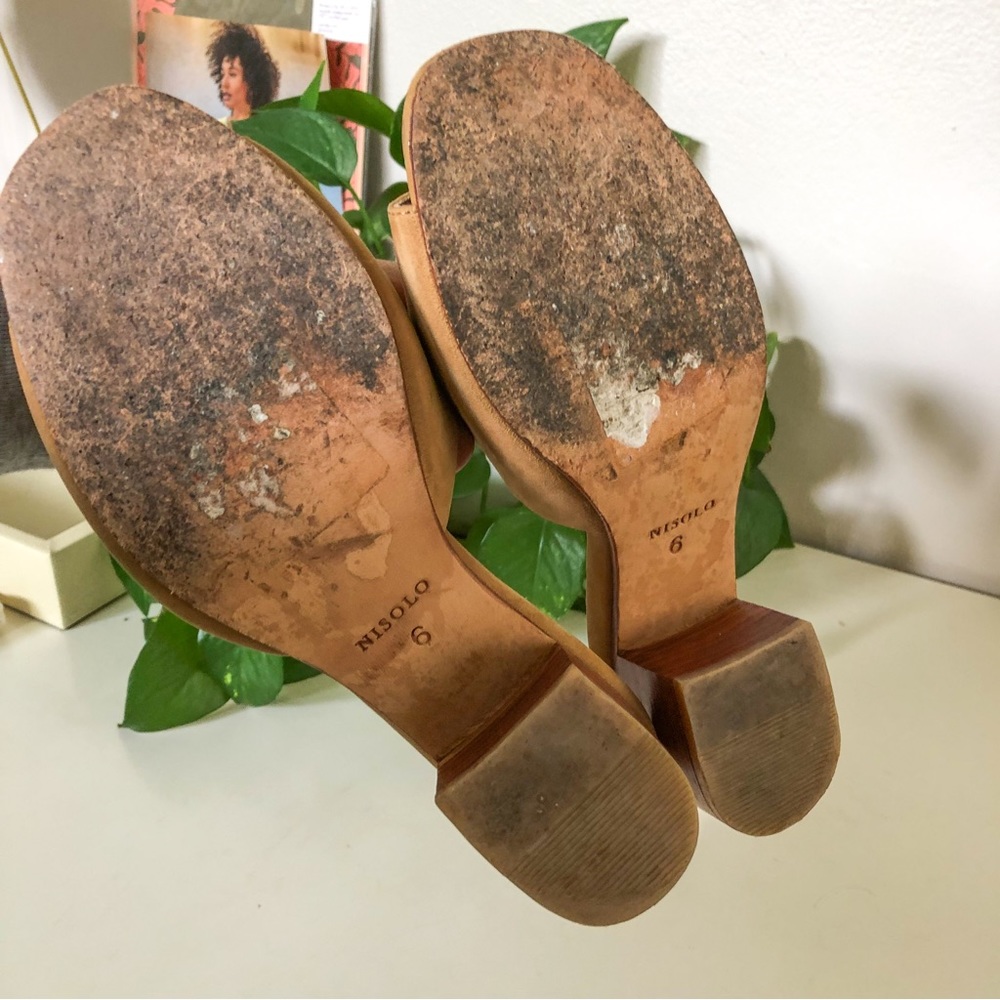 Nisolo Elizabeth Slide Heel Sandal size 6 - Picture 7 of 11